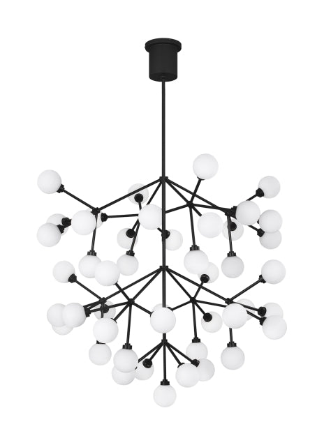 Visual Comfort Modern - 700MRAGWB-LED927 - LED Chandelier - Mara - Matte Black