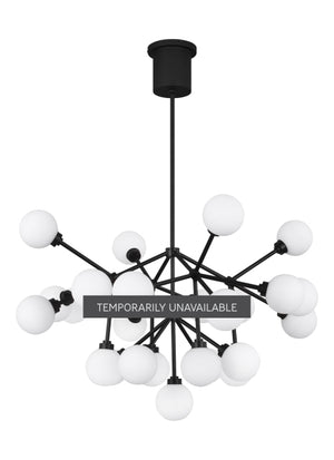 Visual Comfort Modern - 700MRAWB-LED927 - LED Chandelier - Mara - Matte Black