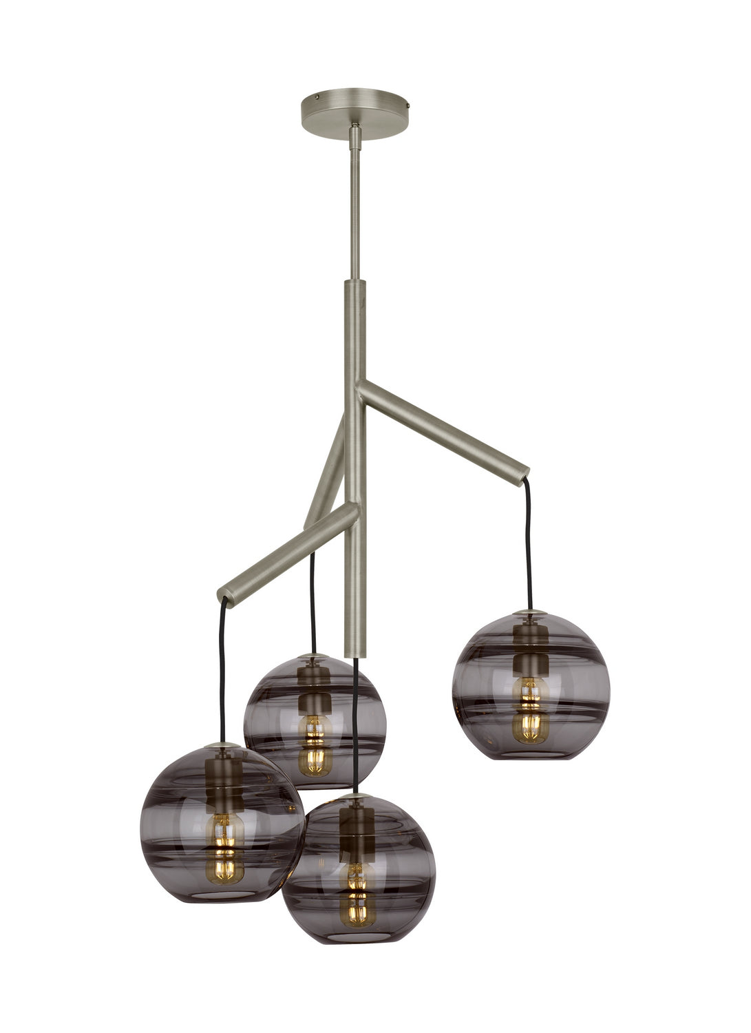 Visual Comfort Modern - 700SDNMPR1KS-LED927 - LED Chandelier - Sedona - Satin Nickel