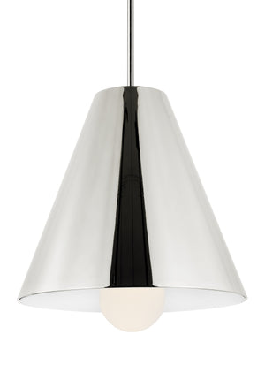 Visual Comfort Modern - 700TDJNIN-LED930 - LED Pendant - Joni - Polished Nickel