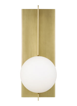 Visual Comfort Modern - 700WSOBLR - One Light Wall Sconce - Orbel - Aged Brass