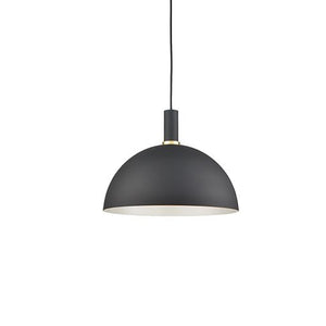 Kuzco Lighting - 492316-BK/GD - One Light Pendant - Archibald - Black With Gold Detail