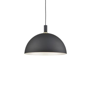 Kuzco Lighting - 492324-BK/GD - One Light Pendant - Archibald - Black With Gold Detail