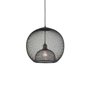 Kuzco Lighting - 494418-BK - One Light Pendant - Gibraltar - Black