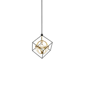 Kuzco Lighting - CH19220-BK/AN - LED Chandelier - Monza - Black/Antique Brass