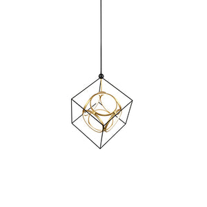 Kuzco Lighting - CH19226-BK/AN - LED Chandelier - Monza - Black/Antique Brass