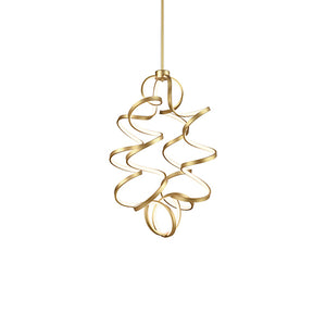 Kuzco Lighting - CH93934-AN - LED Chandelier - Synergy - Antique Brass