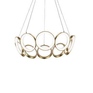 Kuzco Lighting - CH94829-AN - LED Chandelier - Oros - Antique Brass