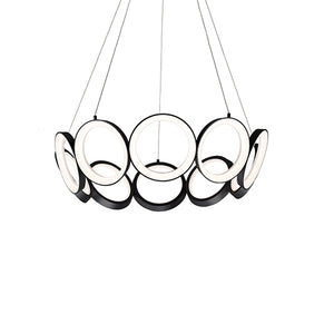 Kuzco Lighting - CH94829-BK - LED Chandelier - Oros - Black