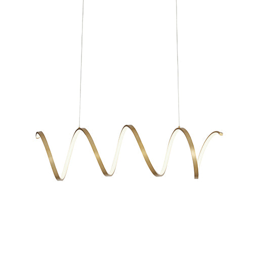 Kuzco Lighting - LP93742-AN - LED Pendant - Synergy - Antique Brass