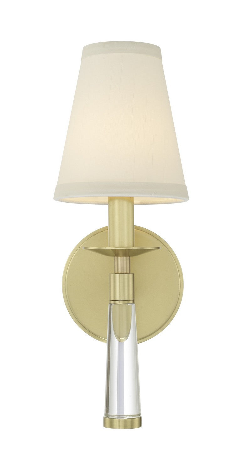 Crystorama - 8861-AG - One Light Wall Sconce - Baxter - Aged Brass