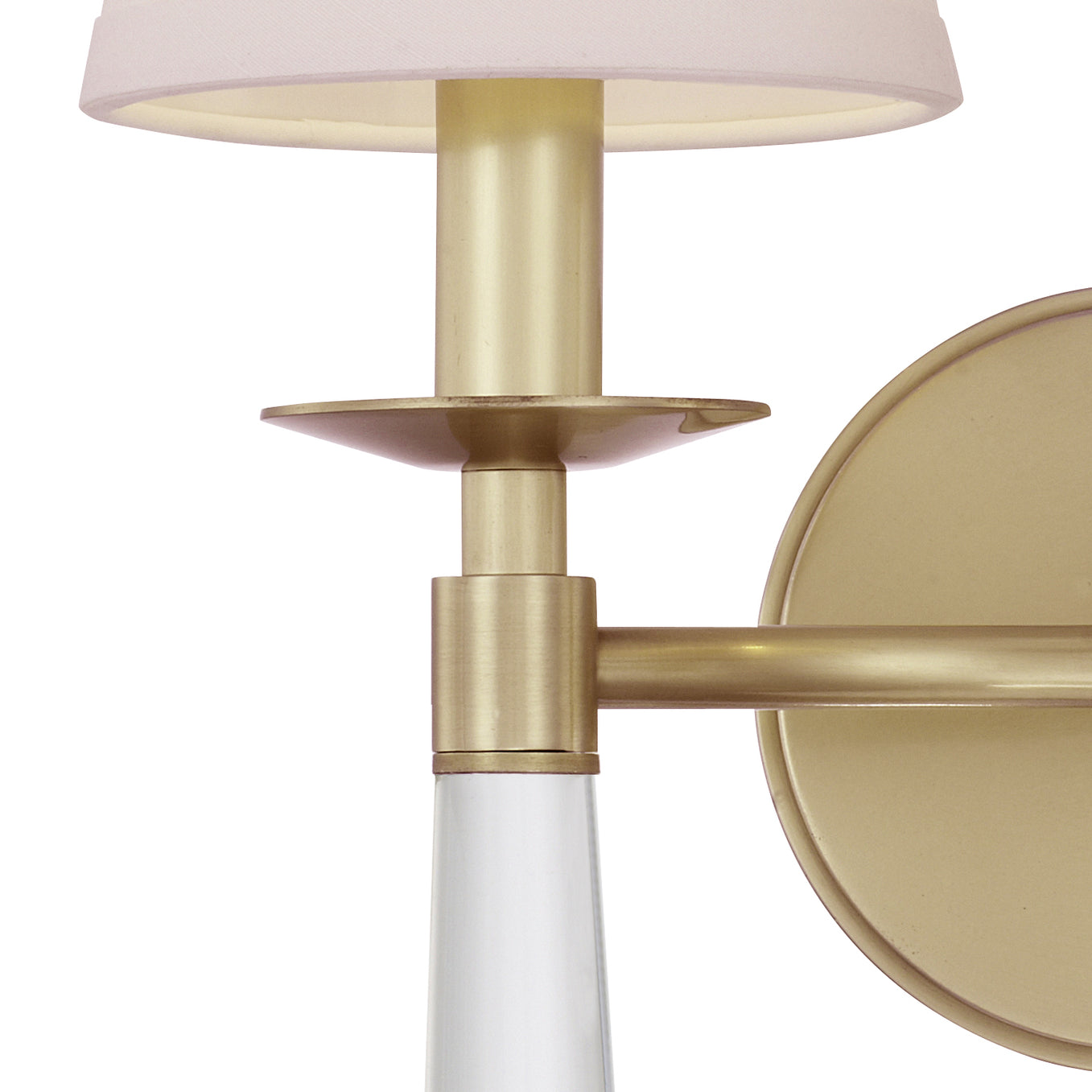 Crystorama - 8862-AG - Two Light Wall Sconce - Baxter - Aged Brass