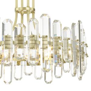 Crystorama - BOL-8888-AG - Eight Light Chandelier - Bolton - Aged Brass