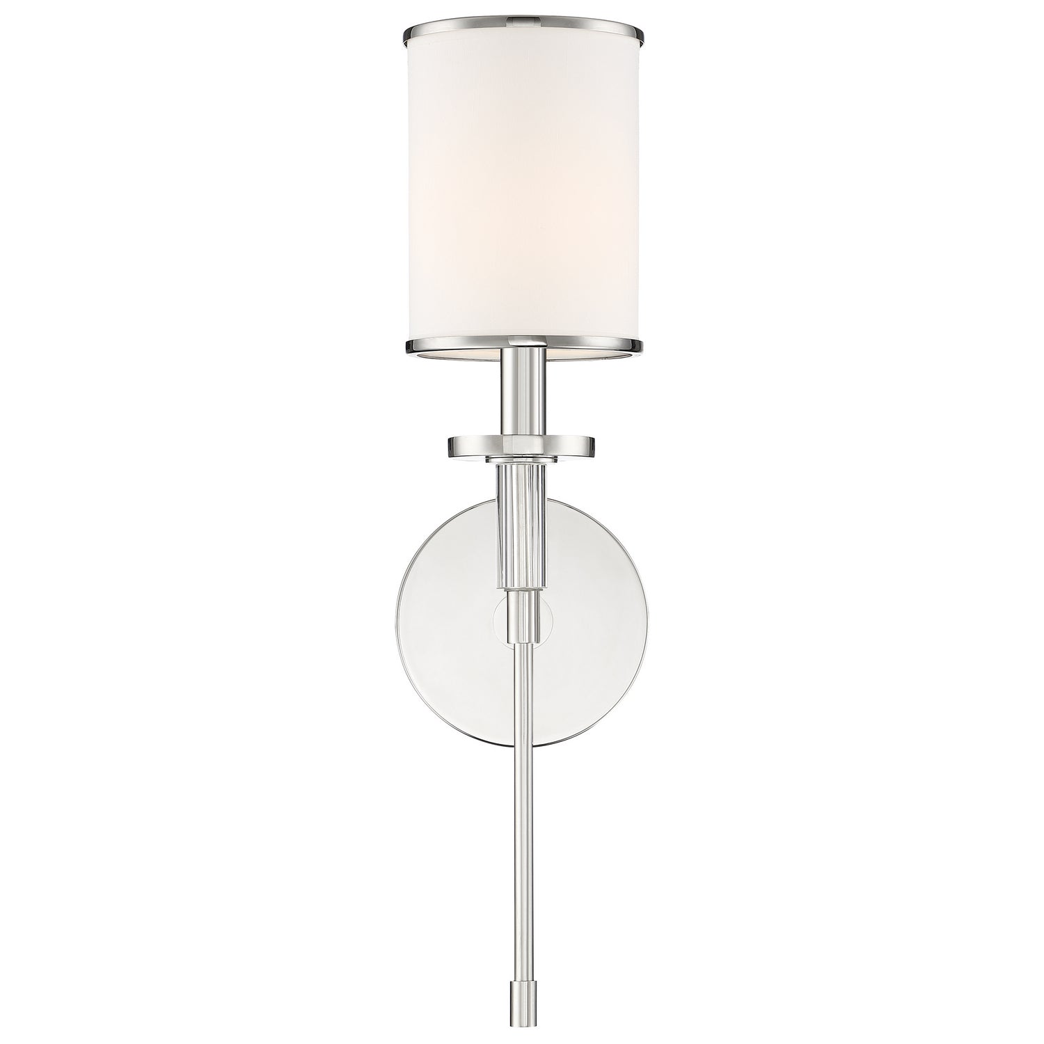 Crystorama - HAT-471-PN - One Light Wall Sconce - Hatfield - Polished Nickel