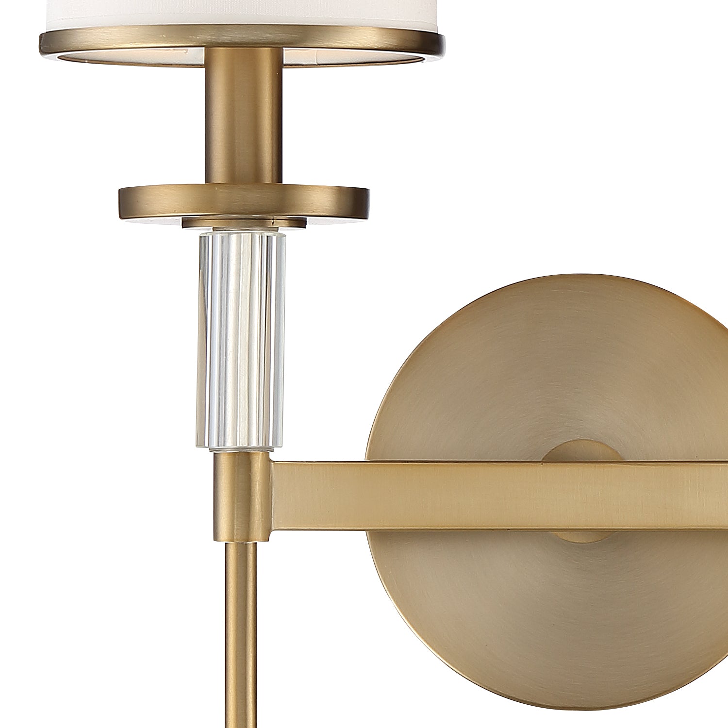 Crystorama - HAT-472-VG - Two Light Wall Sconce - Hatfield - Vibrant Gold