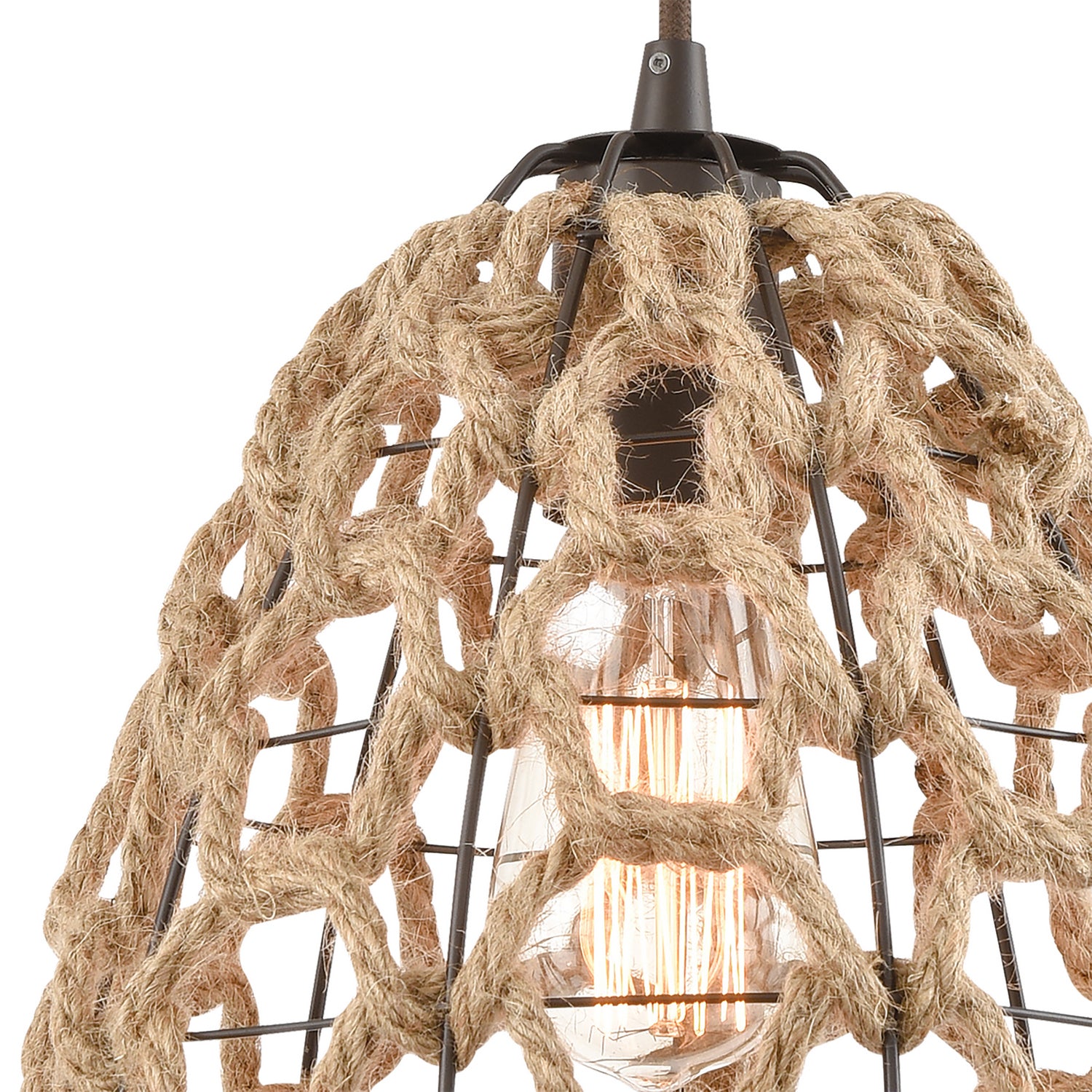 ELK Home - 10709/1 - One Light Mini Pendant - Coastal Inlet - Oil Rubbed Bronze