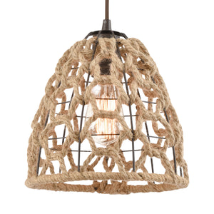 ELK Home - 10709/1 - One Light Mini Pendant - Coastal Inlet - Oil Rubbed Bronze