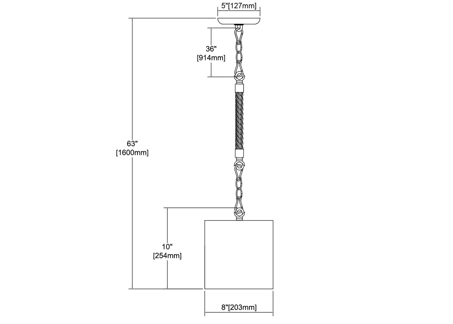 ELK Home - 10751/1 - One Light Mini Pendant - Weaverton - Oil Rubbed Bronze