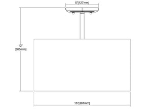 ELK Home - 10756/2 - Two Light Semi Flush Mount - Weaverton - Oil Rubbed Bronze