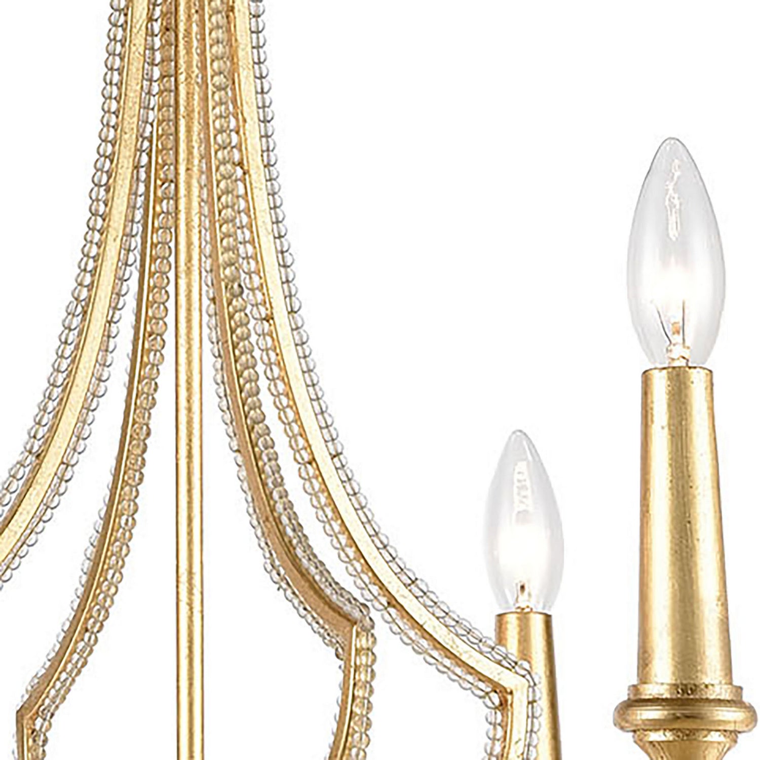 ELK Home - 11176/6 - Six Light Chandelier - La Rochelle - Parisian Gold Leaf