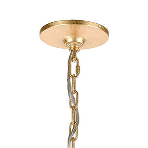 ELK Home - 11178/12 - 12 Light Chandelier - La Rochelle - Parisian Gold Leaf