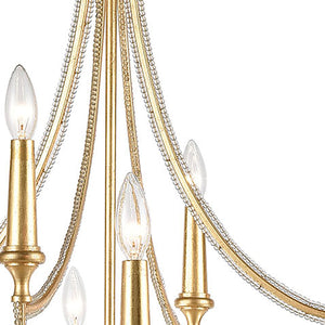 ELK Home - 11178/12 - 12 Light Chandelier - La Rochelle - Parisian Gold Leaf