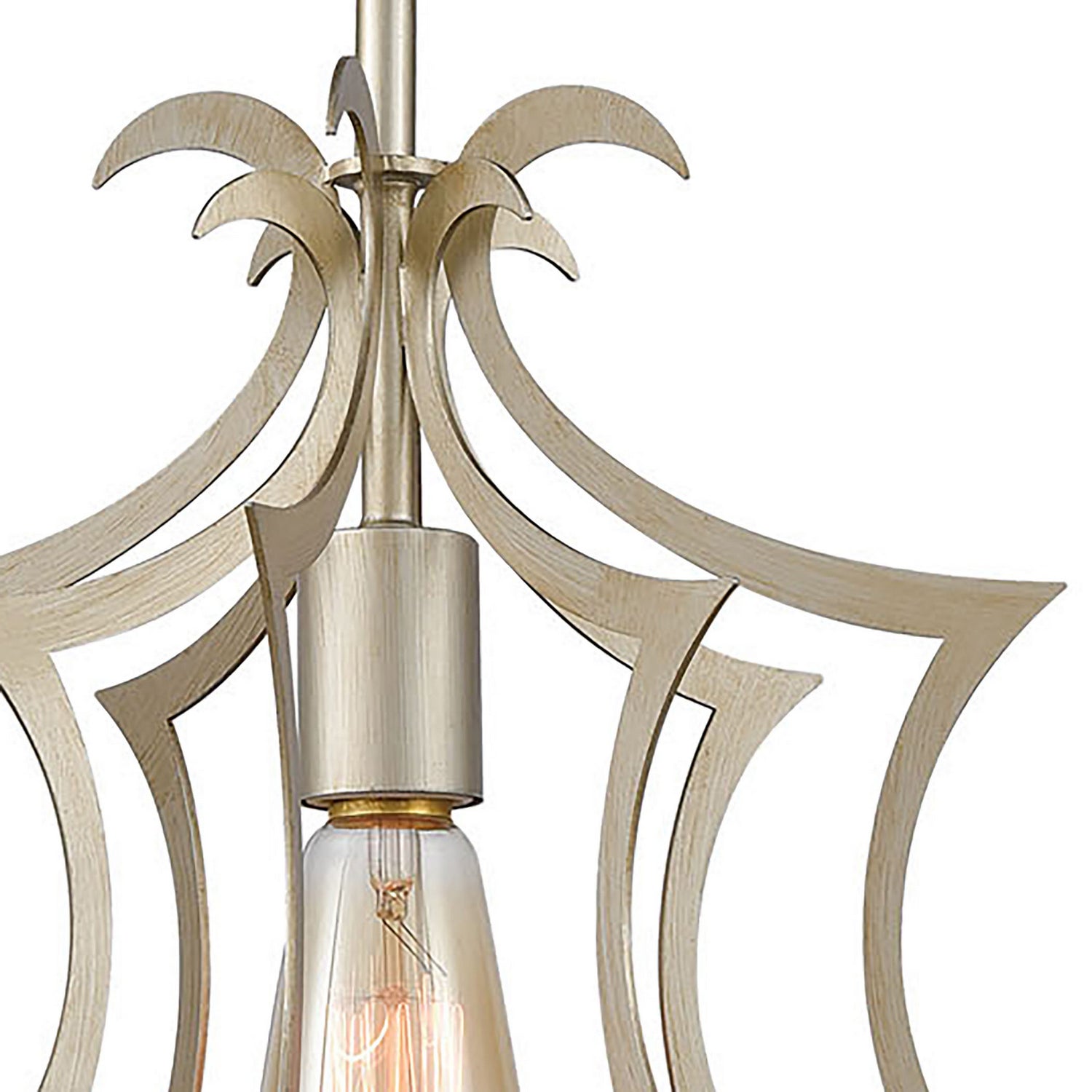 ELK Home - 12061/1 - One Light Mini Pendant - Delray - Aged Silver