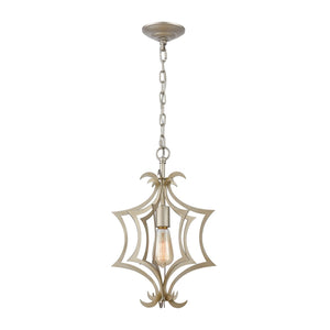 ELK Home - 12061/1 - One Light Mini Pendant - Delray - Aged Silver