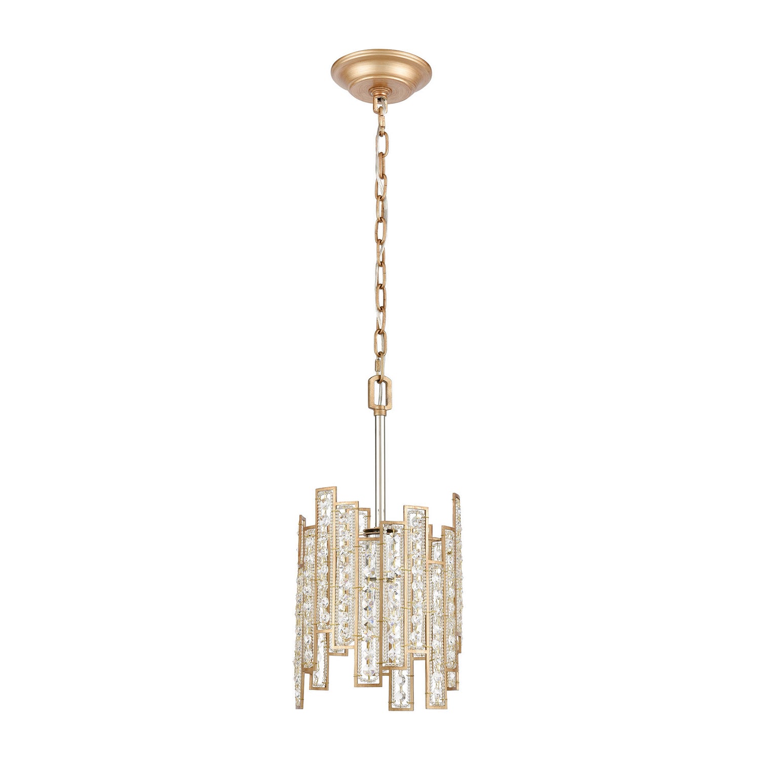 ELK Home - 12132/1 - One Light Mini Pendant - Equilibrium - Matte Gold