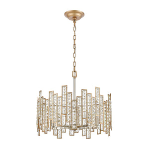 ELK Home - 12134/5 - Five Light Chandelier - Equilibrium - Matte Gold