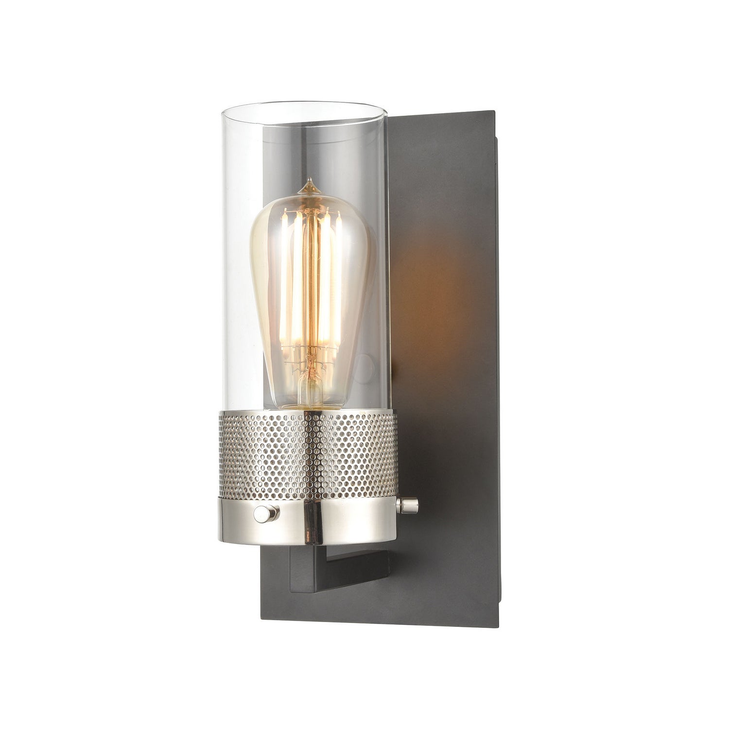 ELK Home - 12140/1 - One Light Wall Sconce - Bergenline - Matte Black