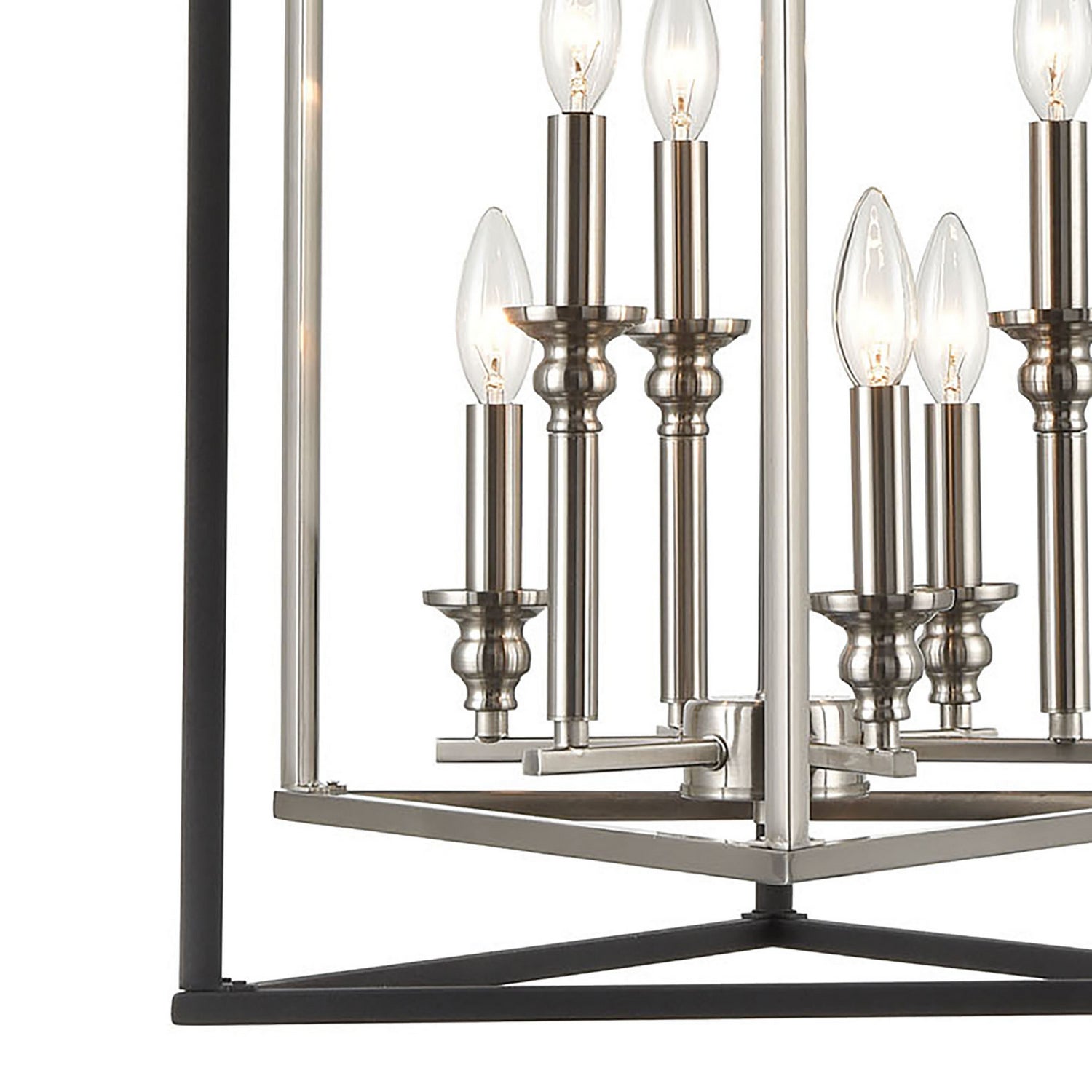 ELK Home - 12236/6 - Six Light Pendant - Salinger - Charcoal