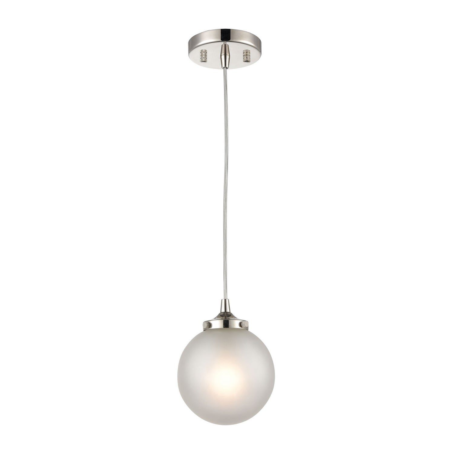 ELK Home - 15363/1 - One Light Mini Pendant - Boudreaux - Polished Nickel