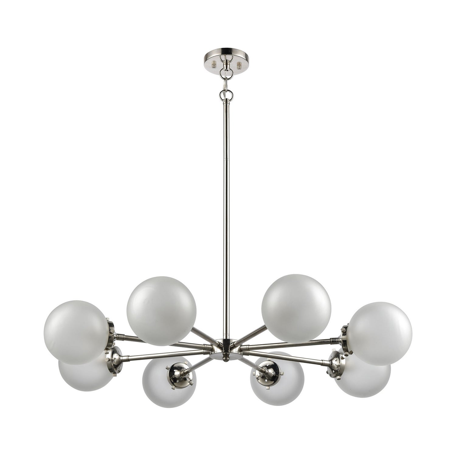 ELK Home - 15368/8 - Eight Light Chandelier - Boudreaux - Polished Nickel