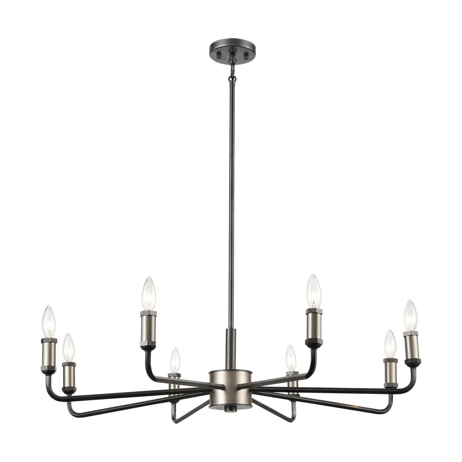 ELK Home - 15396/8 - Eight Light Chandelier - Cortlandt - Iron