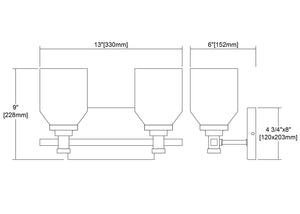 ELK Home - 15401/2 - Two Light Vanity - Cambria - Matte Black