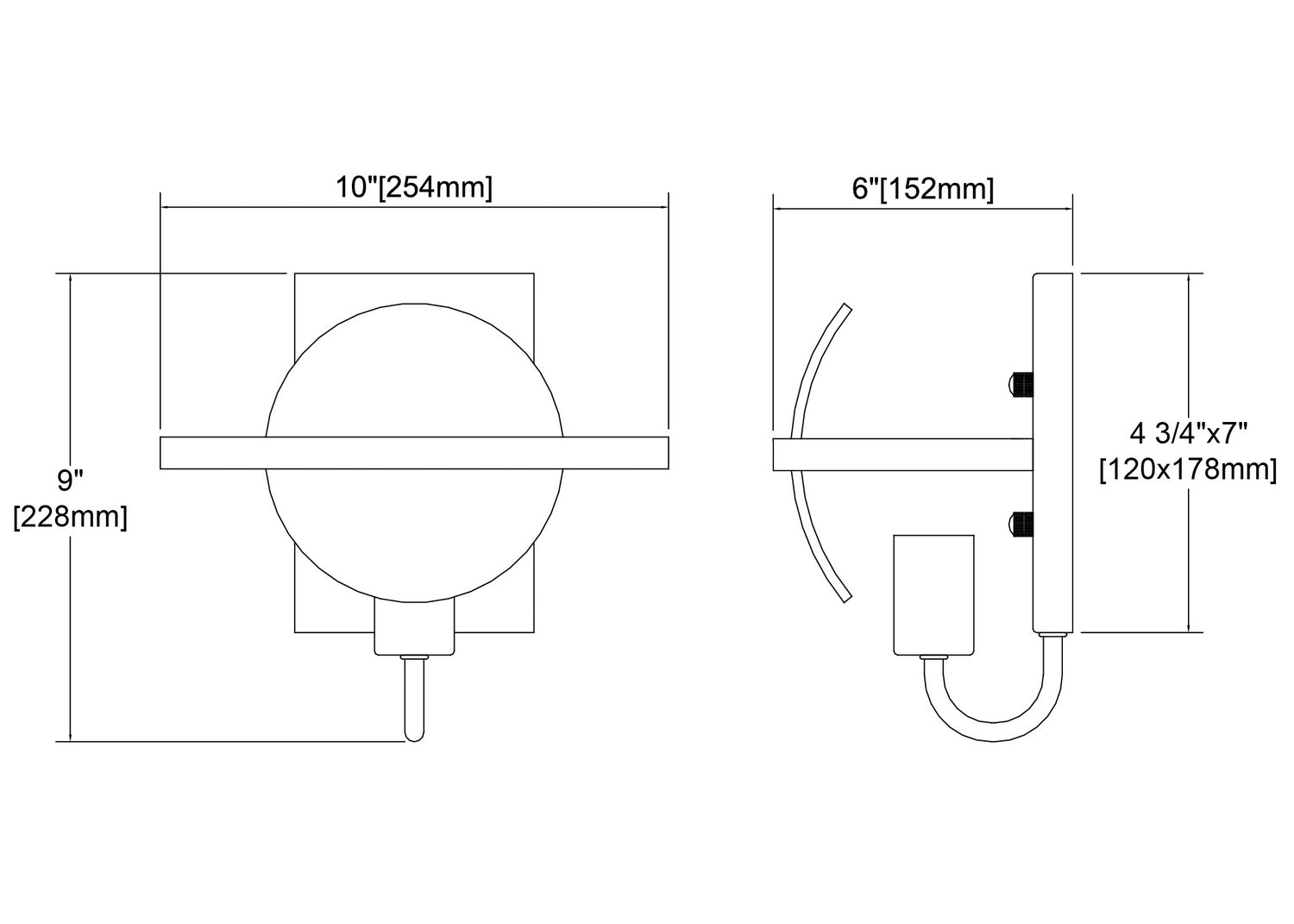 ELK Home - 15420/1 - One Light Wall Sconce - Oriah - Matte Black