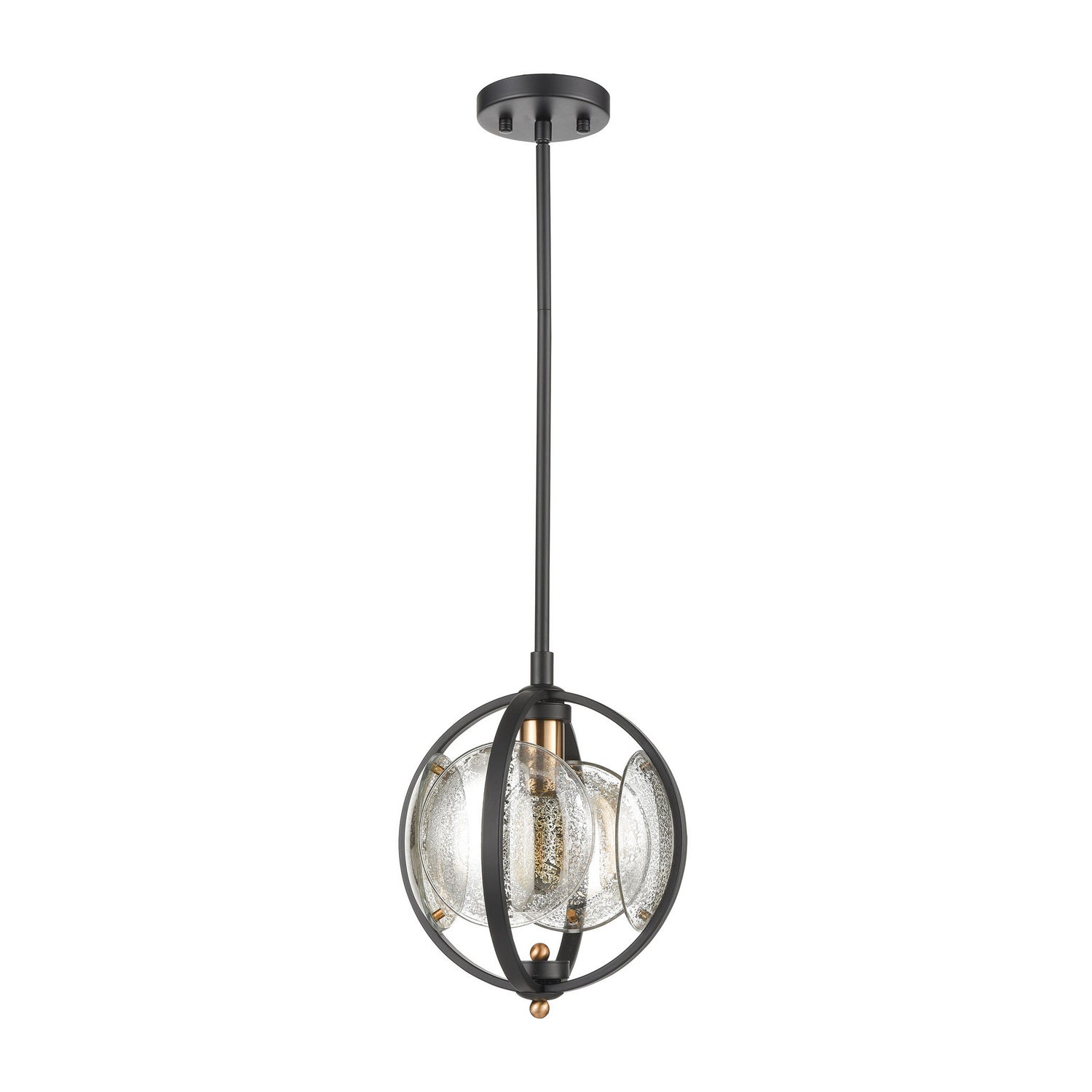 ELK Home - 15424/1 - One Light Mini Pendant - Oriah - Matte Black