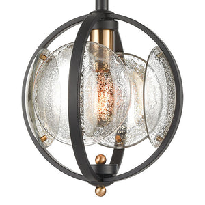 ELK Home - 15424/1 - One Light Mini Pendant - Oriah - Matte Black