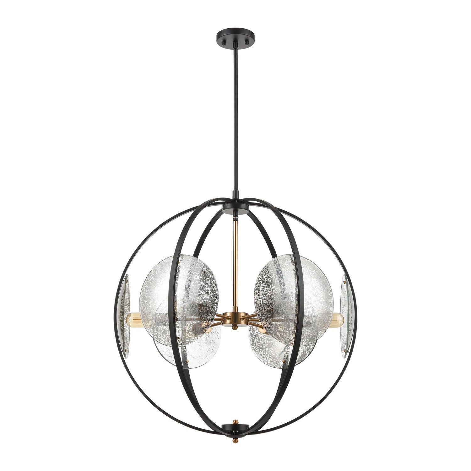 ELK Home - 15426/6 - Six Light Chandelier - Oriah - Matte Black