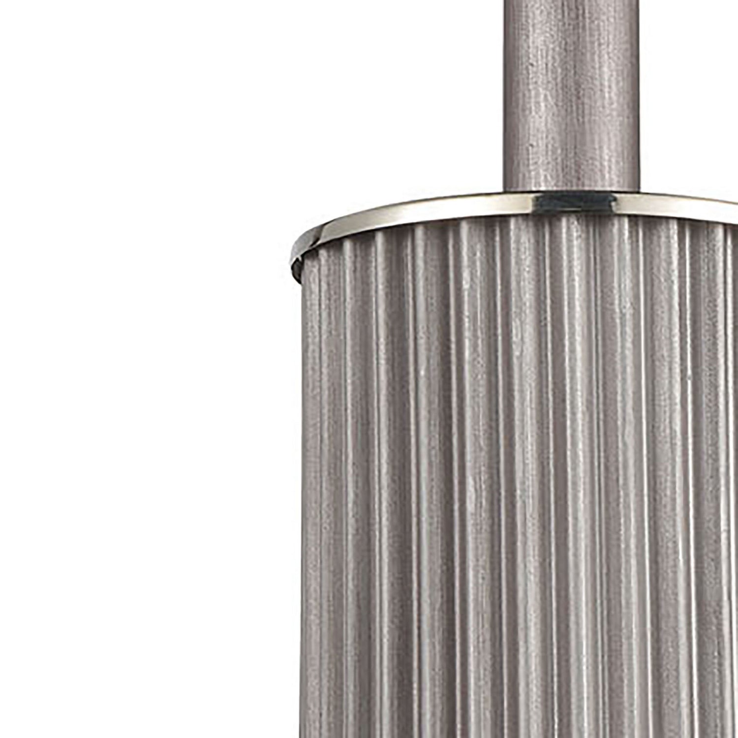 ELK Home - 15926/1 - One Light Mini Pendant - Corrugated Steel - Weathered Zinc