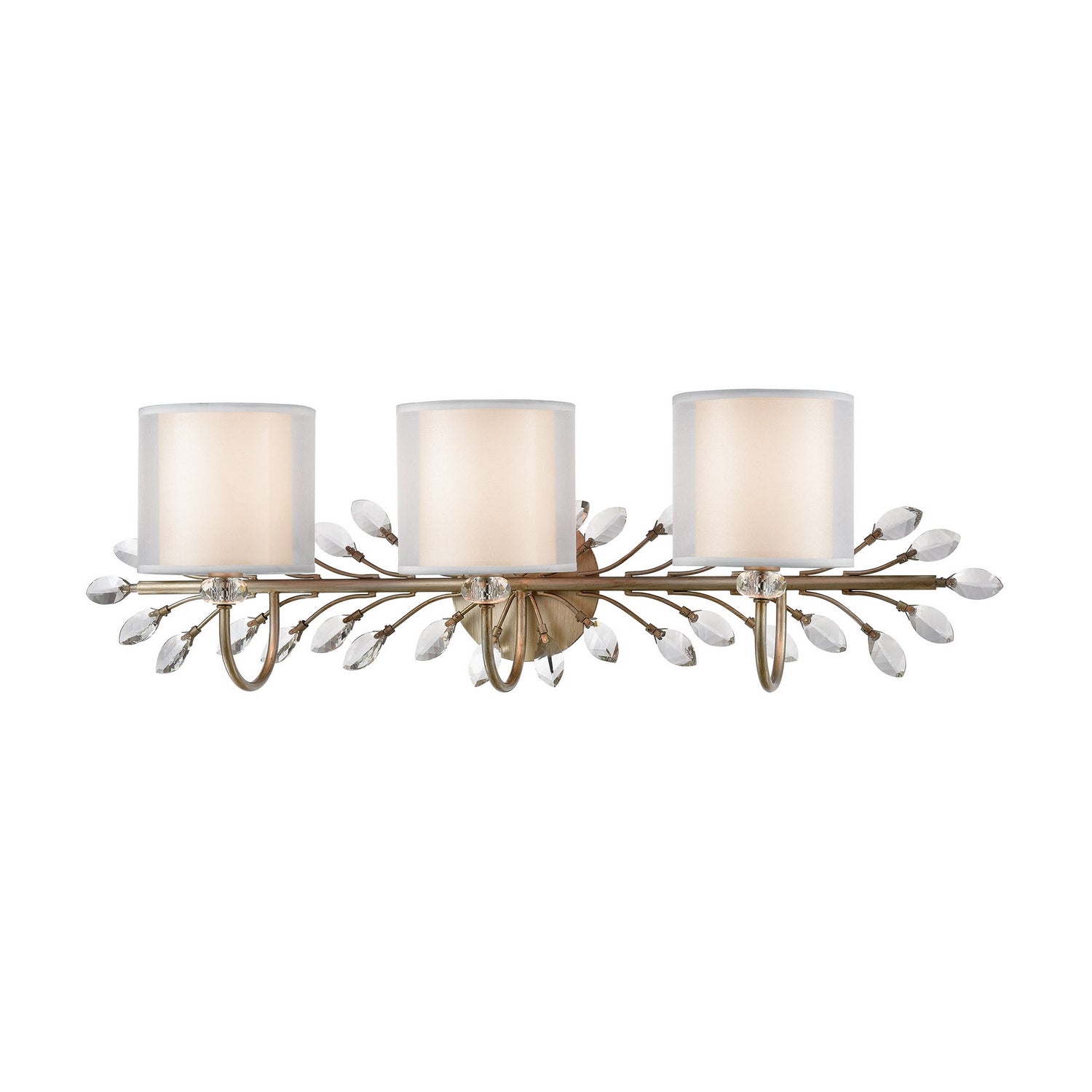 ELK Home - 16278/3 - Three Light Vanity - Asbury - Aged Silver