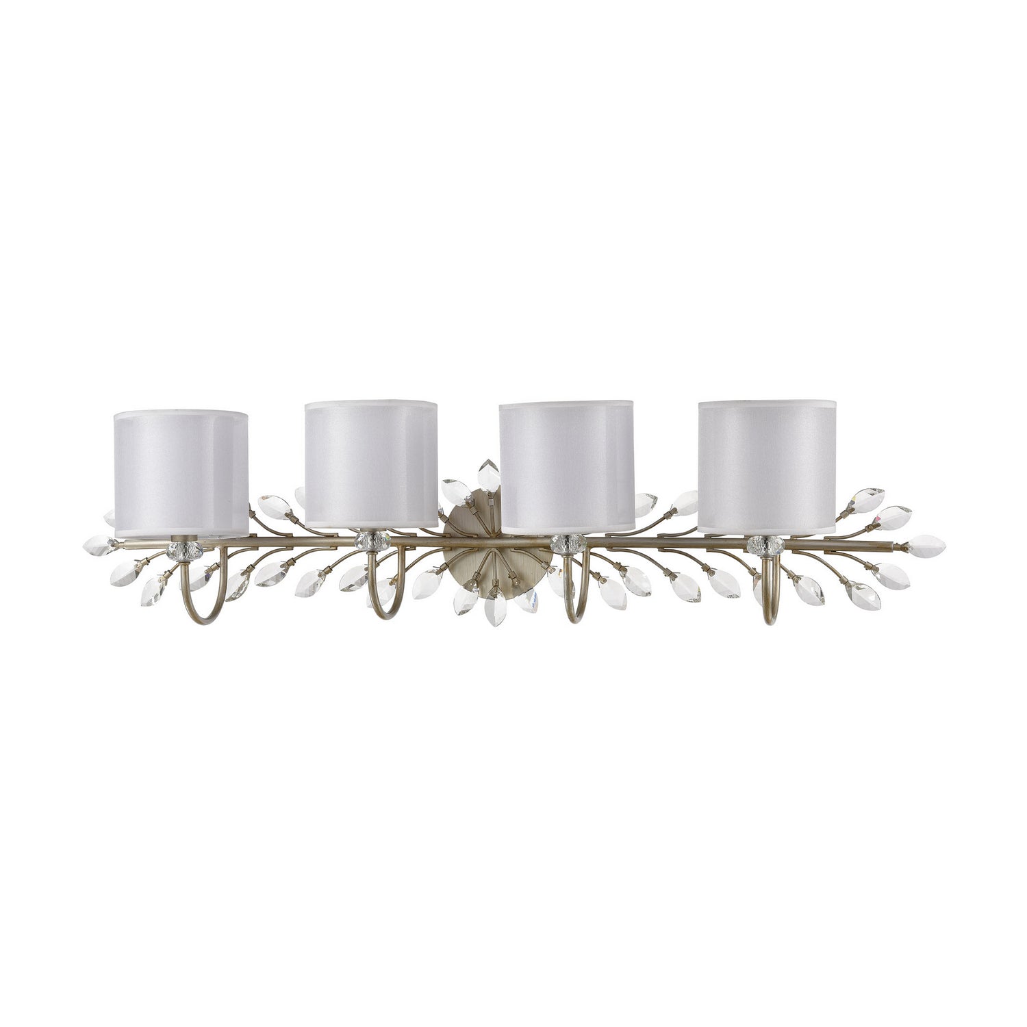 ELK Home - 16279/4 - Four Light Vanity - Asbury - Aged Silver