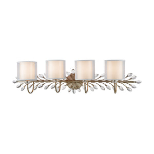 ELK Home - 16279/4 - Four Light Vanity - Asbury - Aged Silver