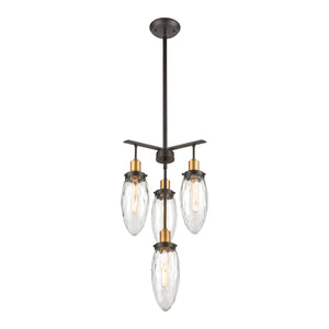 ELK Home - 16327/4 - Four Light Chandelier - Shinzu - Oil Rubbed Bronze