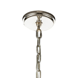 ELK Home - 16352/6 - Six Light Chandelier - Bergamo - Polished Nickel