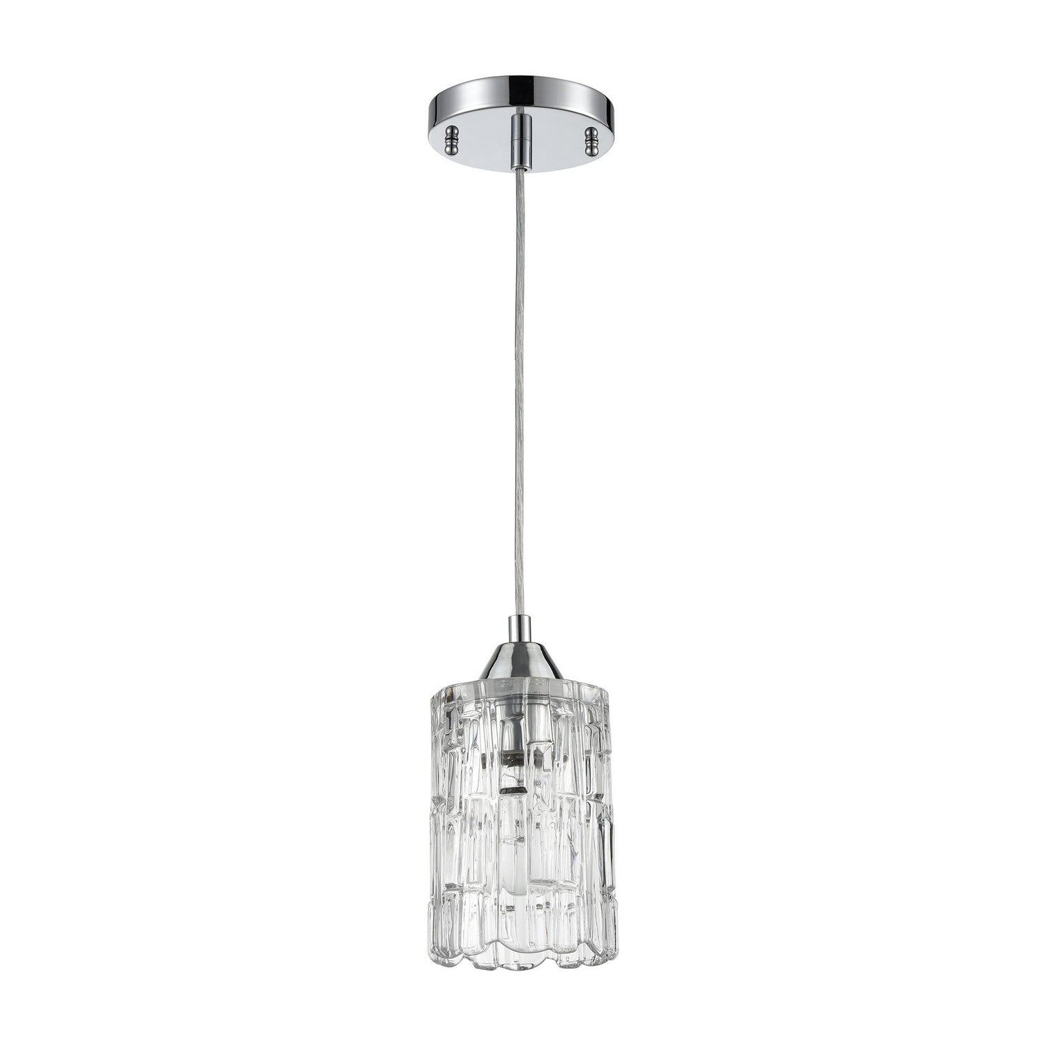 ELK Home - 17414/1 - One Light Mini Pendant - Ezra - Polished Chrome