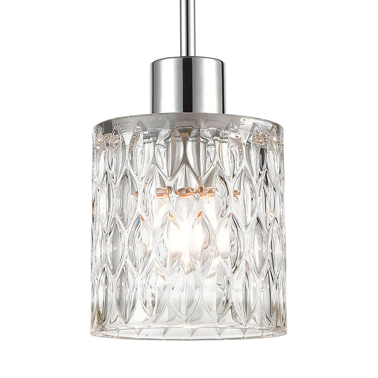 ELK Home - 17424/3L - Three Light Pendant - Ezra - Polished Chrome