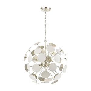 ELK Home - 18285/6 - Six Light Chandelier - Modish - Matte White