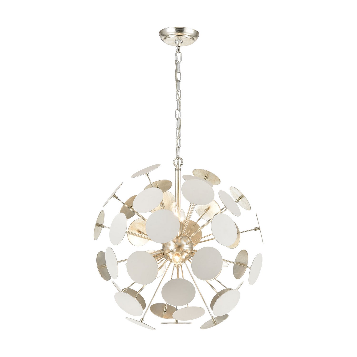 ELK Home - 18285/6 - Six Light Chandelier - Modish - Matte White